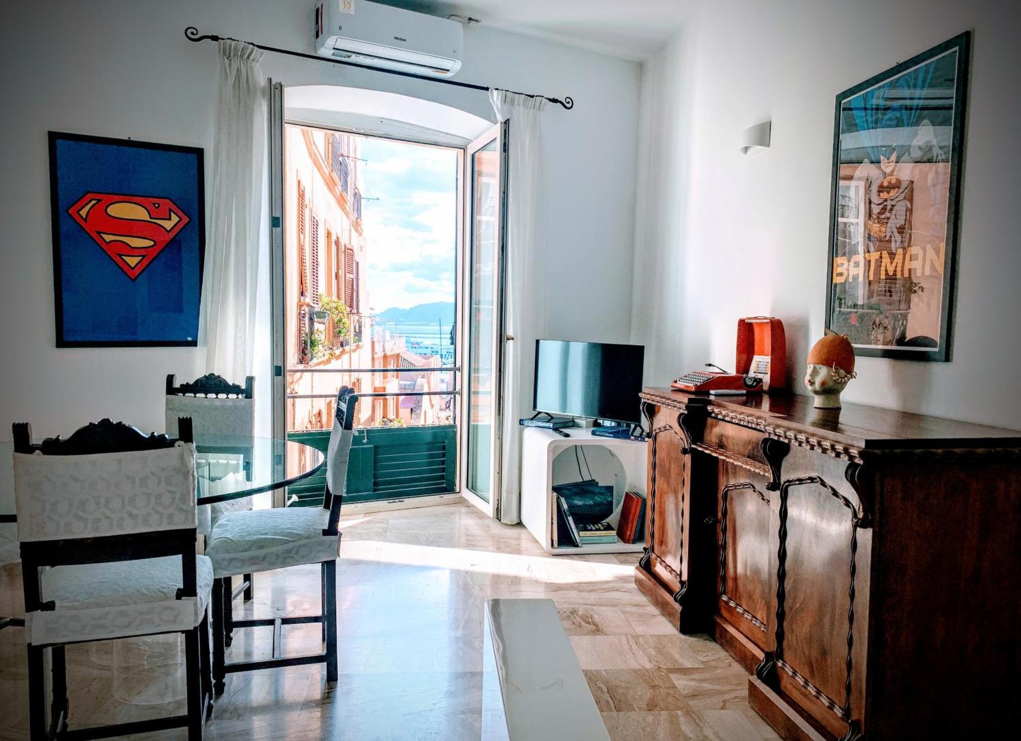 Panorama Di Mare Suite Via Cima Cagliari Centro Exterior foto